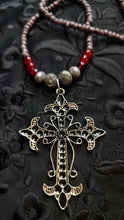 Load image into Gallery viewer, Miss Timber Magic Cross Necklace 18&quot; long