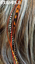 Load image into Gallery viewer, Clip-in Feather Hair Extension 10&quot; long