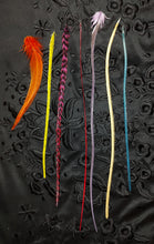 Load image into Gallery viewer, DIY Feather Extension (feathers only) 7 feathers up to 11&quot; long