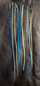 DIY Feather Extension (feathers only) 10 feathers up to 12" long #2-018